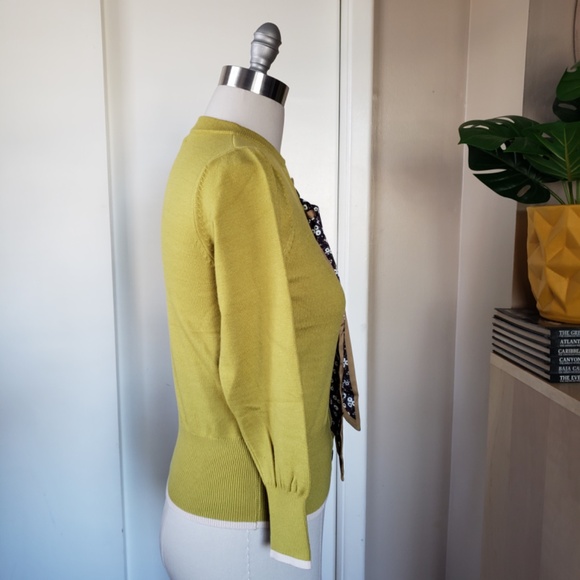 Retro Bow Sweater Size Medium NEW! - Picture 8 of 14